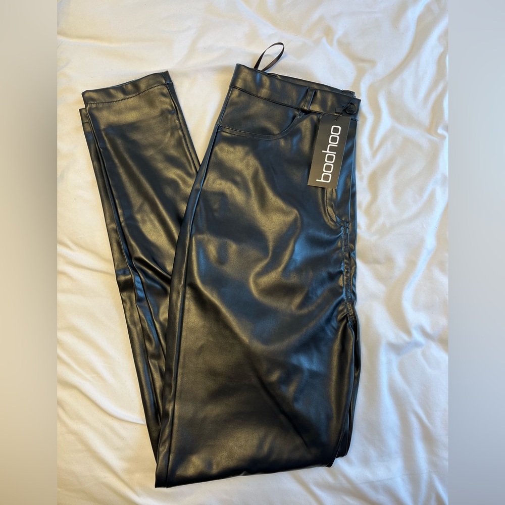 Boohoo Leather Pants
